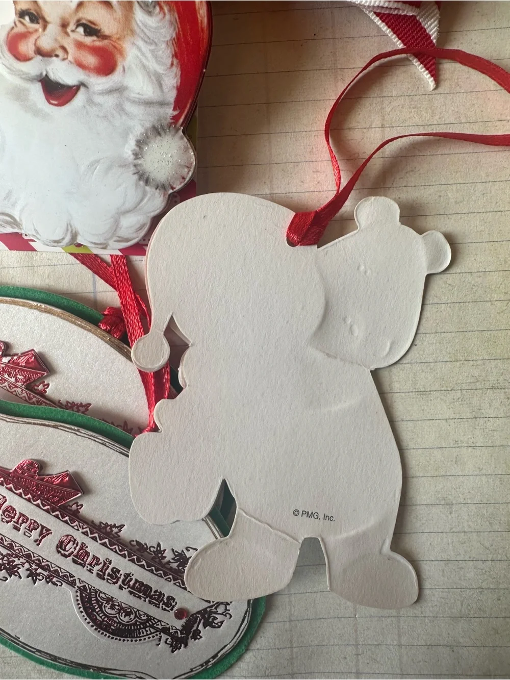 Anna Griffin Vintage Santa 'Do Not Open Until Dec. 25' - Assorted Gift Tags